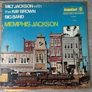 Milt Jackson with the Ray Brown Big Band - Memphis Jackson Vinyl -AS-9193 - 1969
